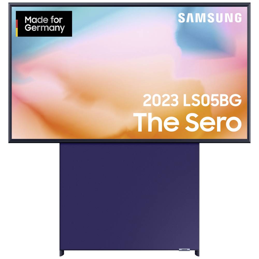 Samsung GQ43LS05BGUXZG QLED-TV 108 cm 43 inch Energielabel G (A - G) QLED, Smart TV, UHD, WiFi, DVB-C, DVB-S2, DVB-T2, CI+* Navy-blauw