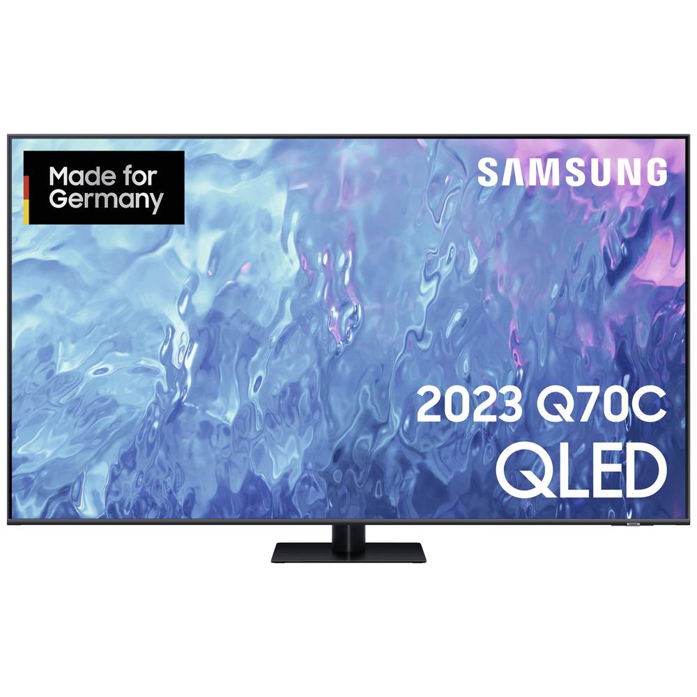 Samsung GQ85Q70CATXZG QLED-TV 214 cm 85 inch Energielabel F (A - G) CI+*, DVB-C, DVB-S2, DVB-T2 HD, QLED, Smart TV, UHD, WiFi Titaangrijs