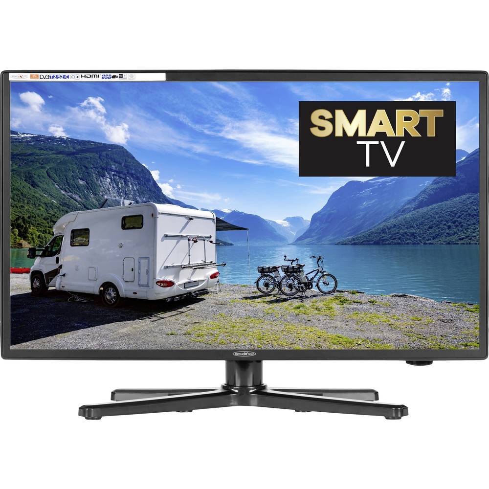 Reflexion LEDW19i+ LED-TV 47 cm 19 inch Energielabel E (A - G) CI+*, DVB-C, DVB-T, DVB-T2, DVB-T2 HD, Full HD, Smart TV, WiFi Zwart