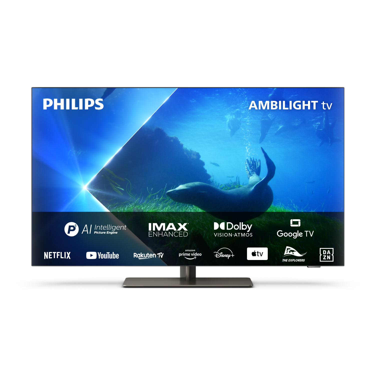 Philips Ambilight 65OLED818 Smart Android OLED 4K TV 120HZ (2023) 65″
