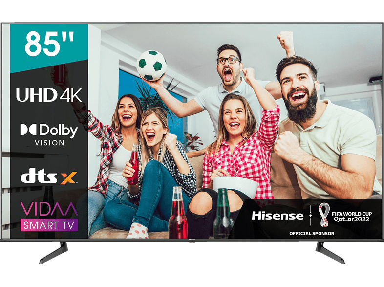 Hisense 4K Smart XXL LED TV 85A6BG 85