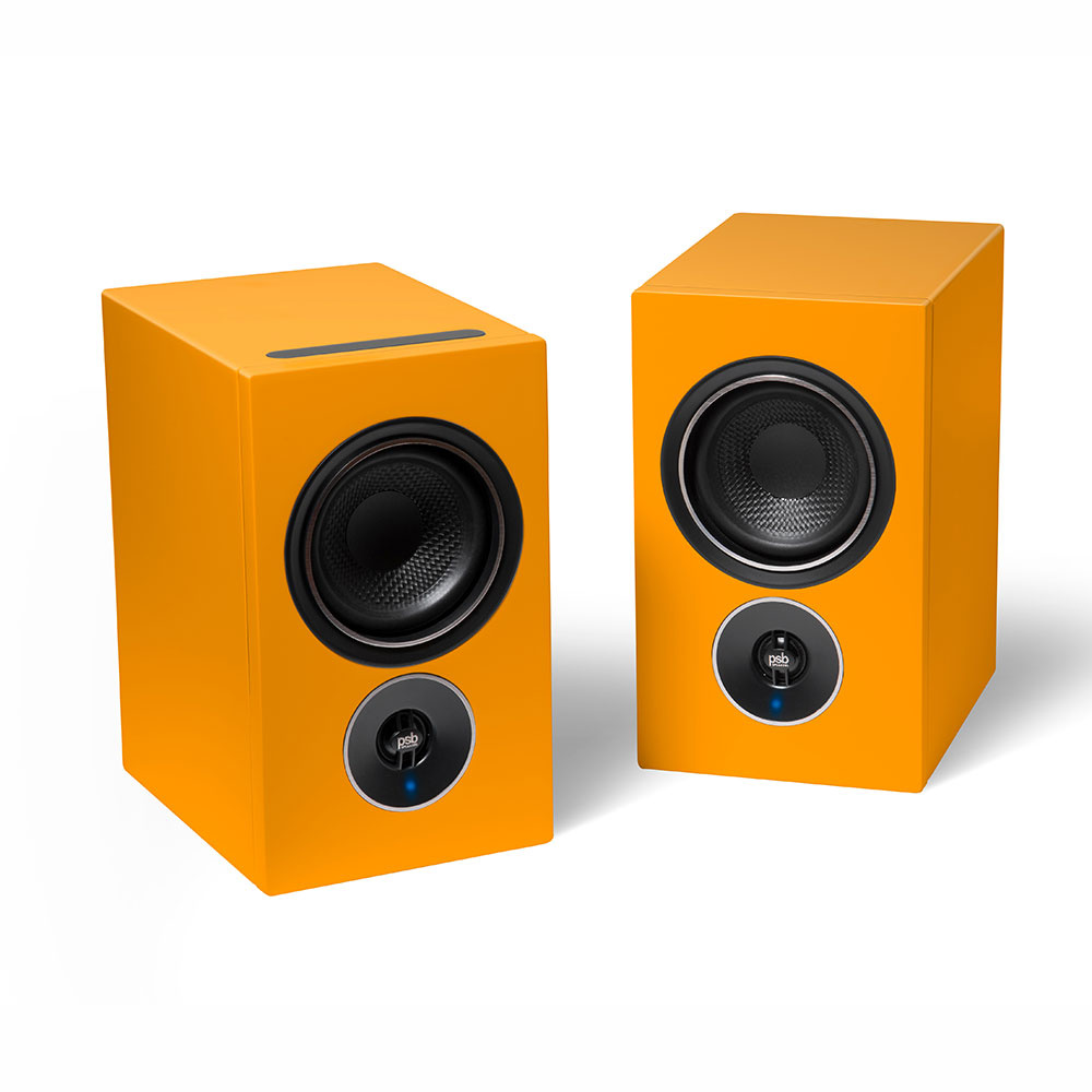 PSB Speakers Alpha IQ Wireless Stereo Speakers met BluOS - Oranje