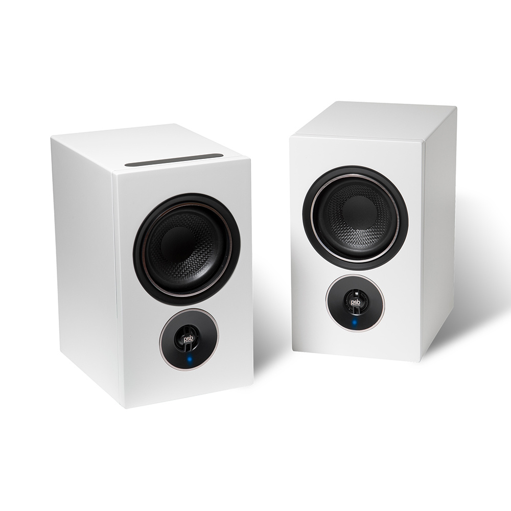 PSB Speakers Alpha IQ Wireless Stereo Speakers met BluOS - mat wit