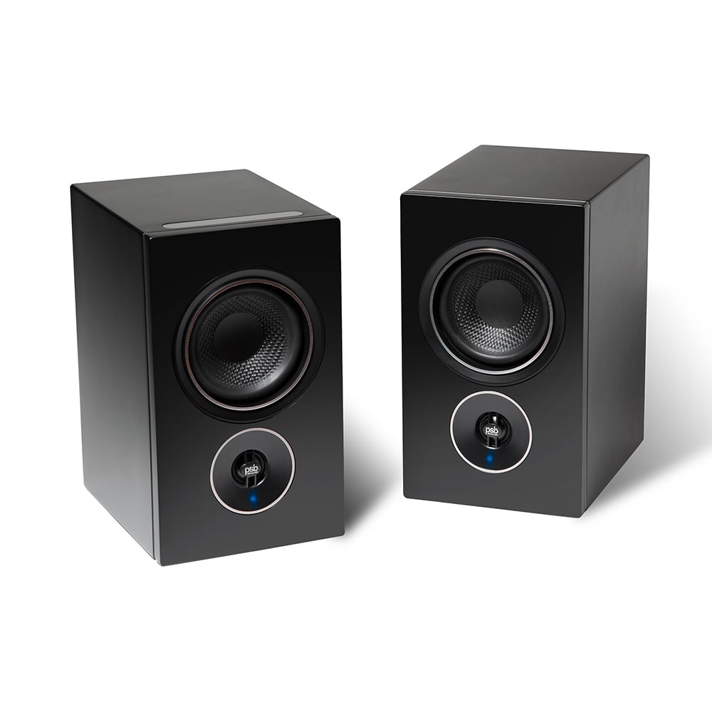PSB Speakers Alpha IQ Wireless Stereo Speakers met BluOS - zwart