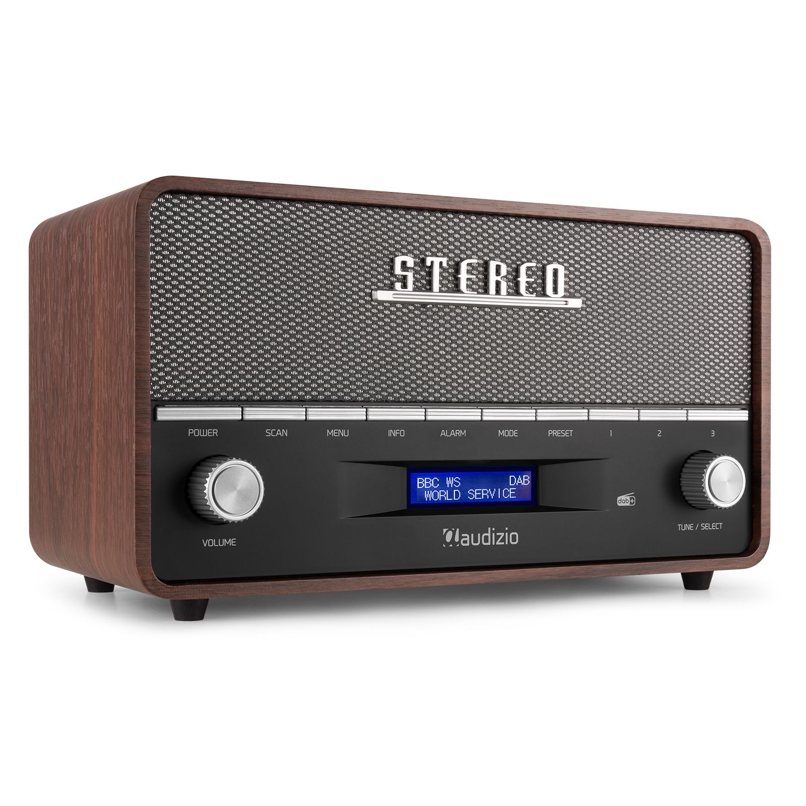 Audizio Retourdeal -  Corno retro DAB+ radio met Bluetooth - Stereo