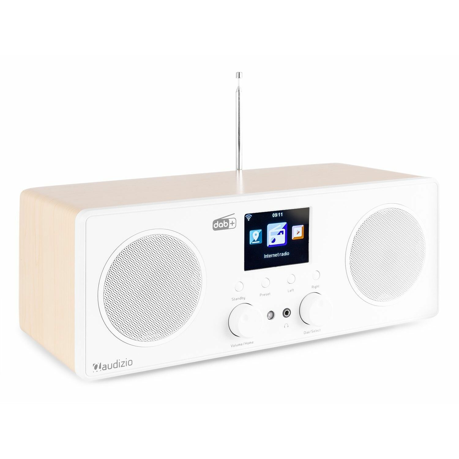 Audizio Retourdeal -  Bari DAB radio met Bluetooth en wifi internet