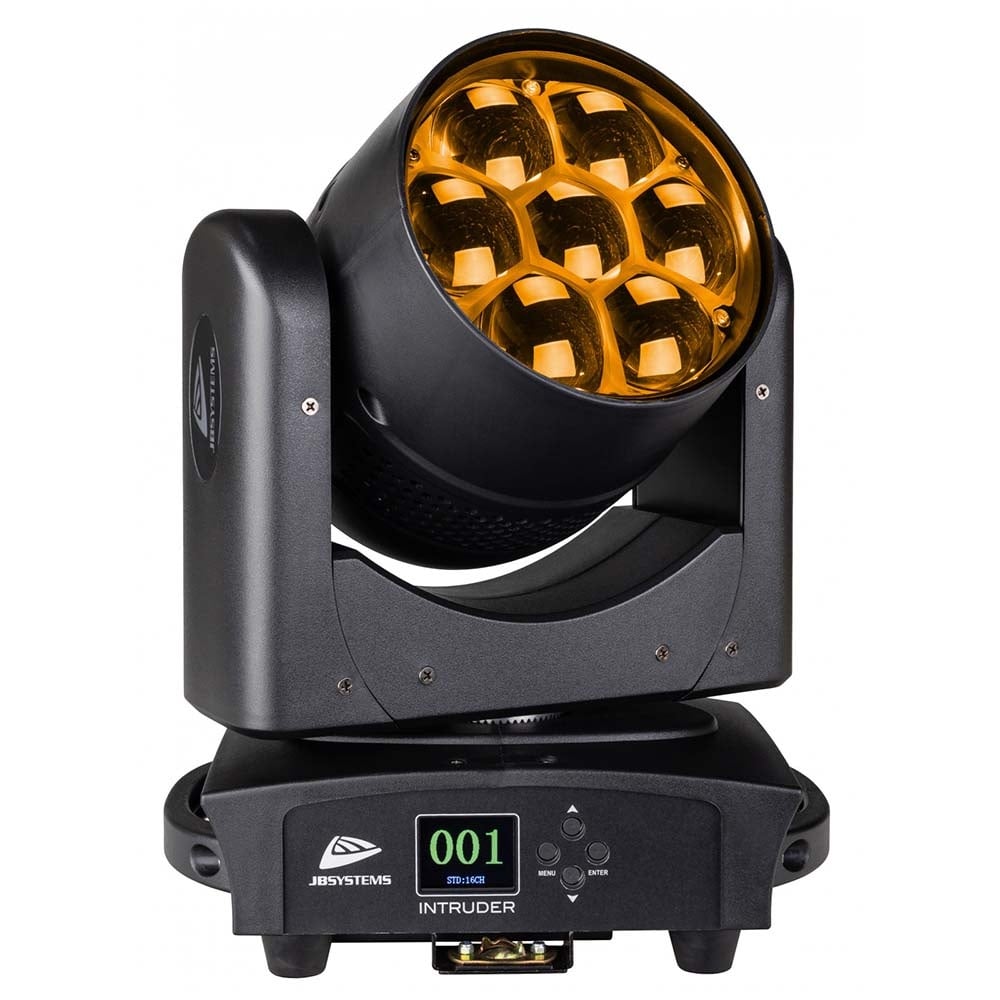 JB Systems Intruder wash LED moving head 7x40W RGBW