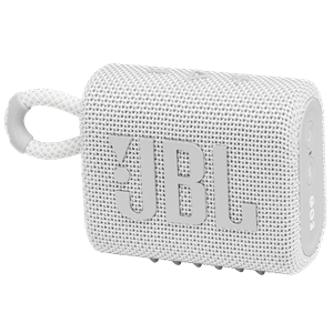 JBL Go 3 Refurbished White Bluetooth Speaker REFURBISHED
