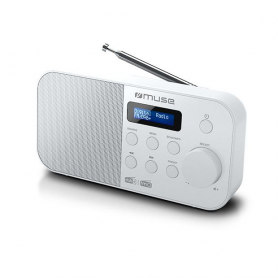 Muse - Weißes digitales tragbares Radio - M-109DBW