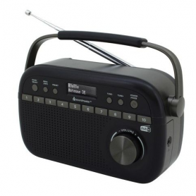 Soundmaster DAB280SW Taschenradio DAB+, UKW Schwarz