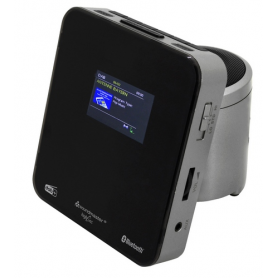 Soundmaster UR260SI Radiowecker DAB+, UKW AUX, Bluetooth, USB Weckfunktion Grau