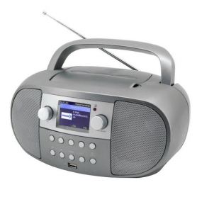 Soundmaster SCD7600TI Internet Tischradio DAB+, UKW, Internet CD, USB, Bluetooth, WLAN, Internetra