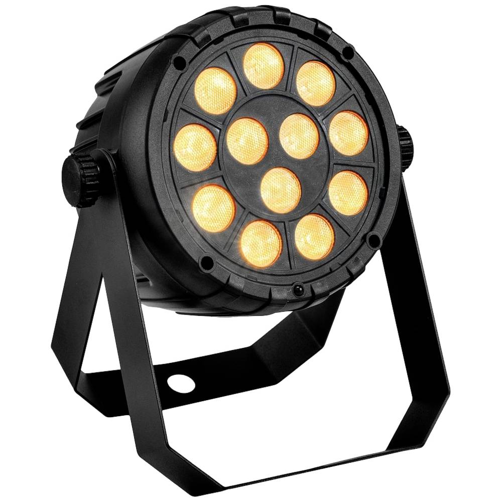 Eurolite PARty Spot Silent PAR LED-schijnwerper Aantal LEDs: 12 5 W Zwart