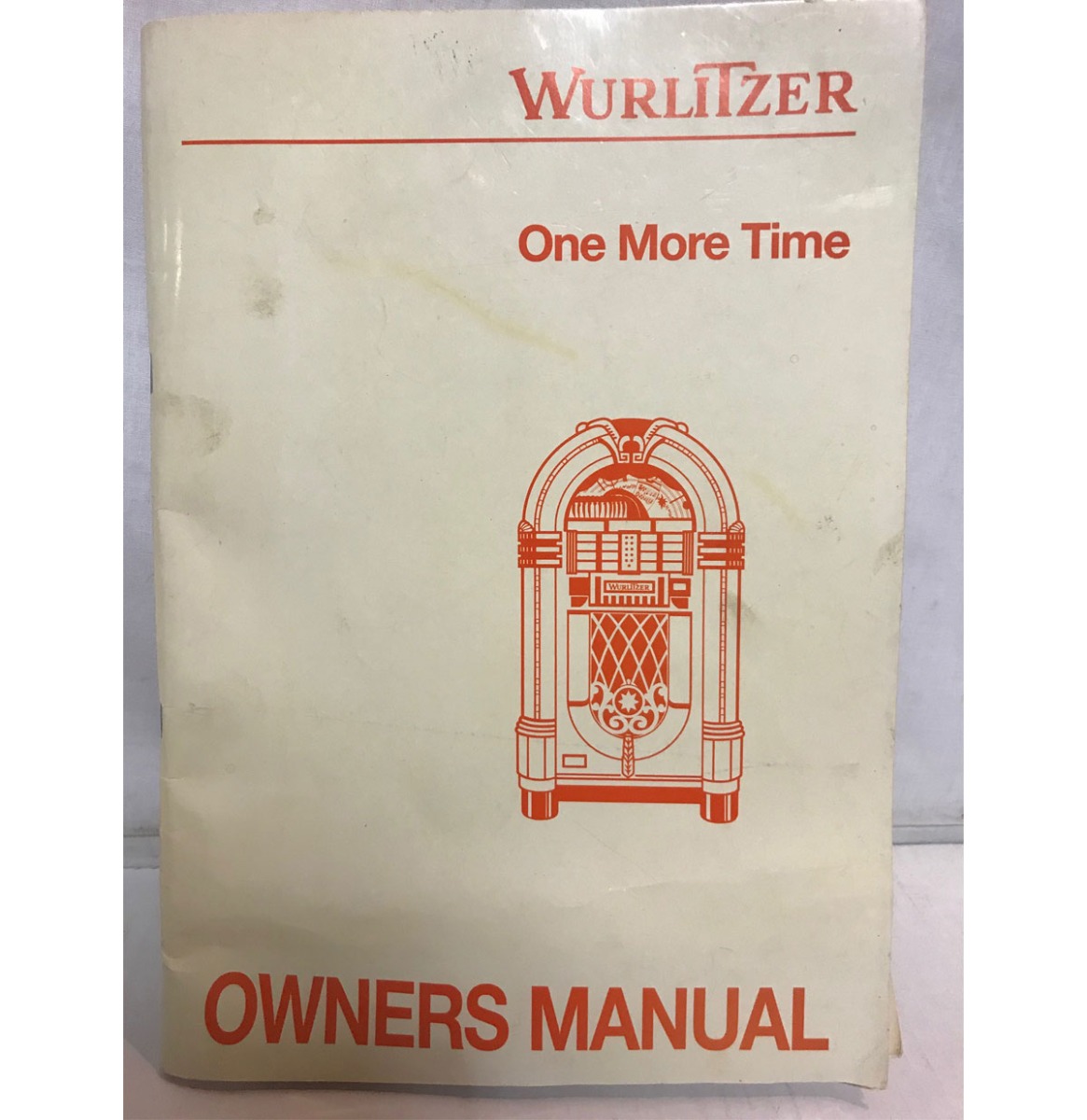 Fiftiesstore Wurlitzer One More Time I-84 Vinyl Jukebox Manual