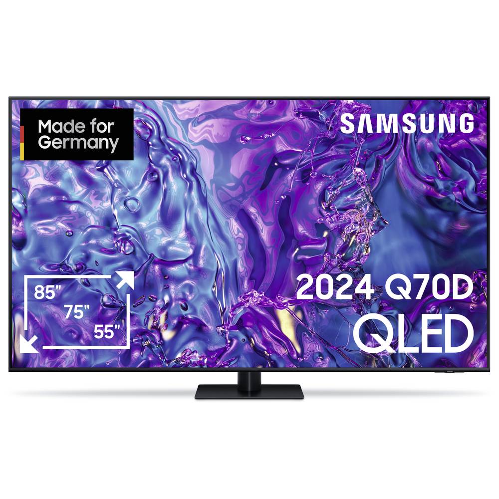 Samsung QLED 4K Q70D QLED-TV 138cm 55 Zoll EEK E (A - G) CI+, DVB-T2 HD, QLED, Smart TV, UHD, WLAN S