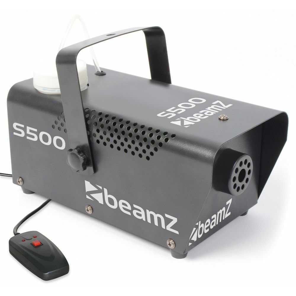 BeamZ Retourdeal -  S500 kleine Rookmachine met Rookvloeistof