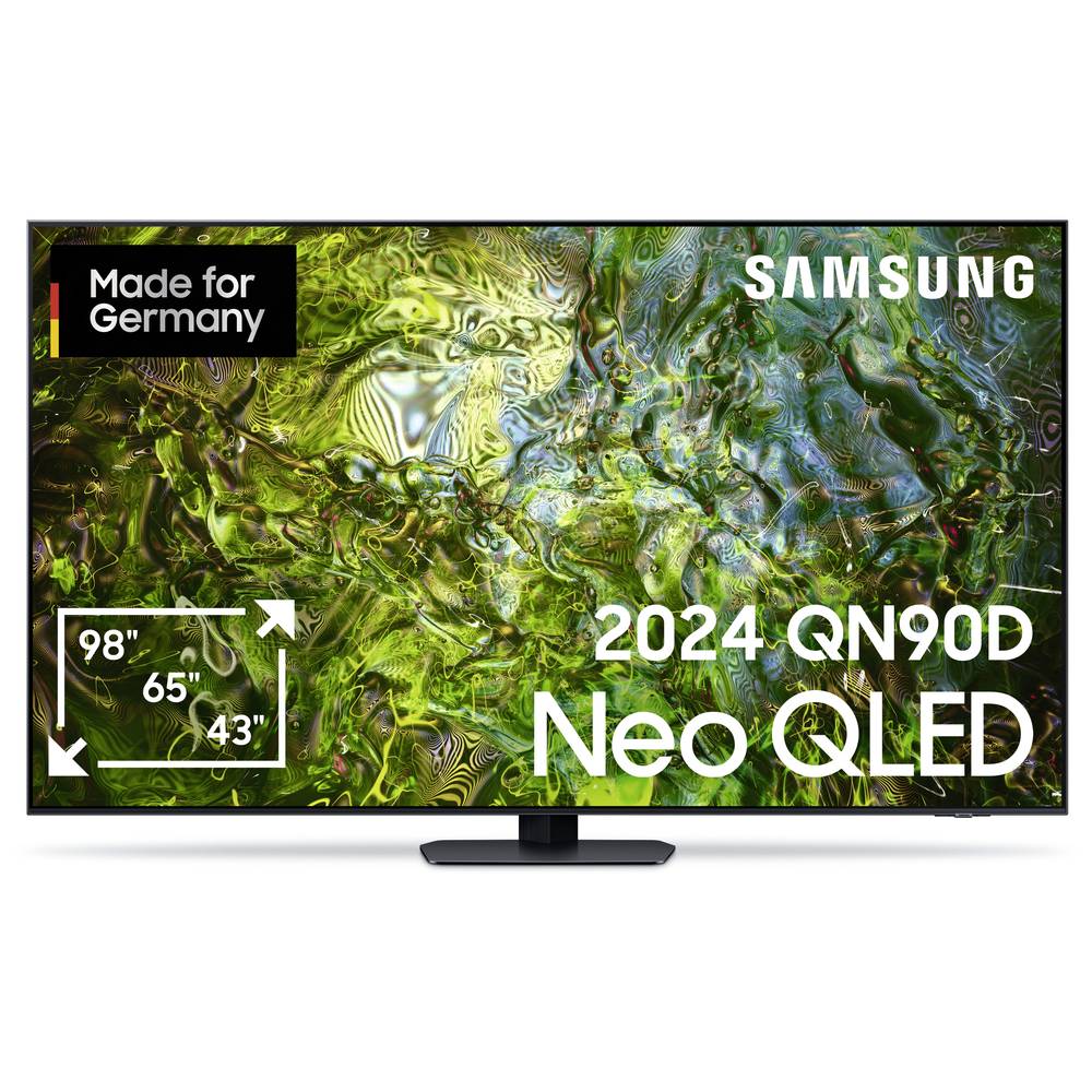 Samsung Neo QLED 4K QN90D QLED-TV 165.1 cm 65 inch Energielabel F (A - G) CI+*, DVB-T2 HD, Smart TV, UHD, WiFi Zwart