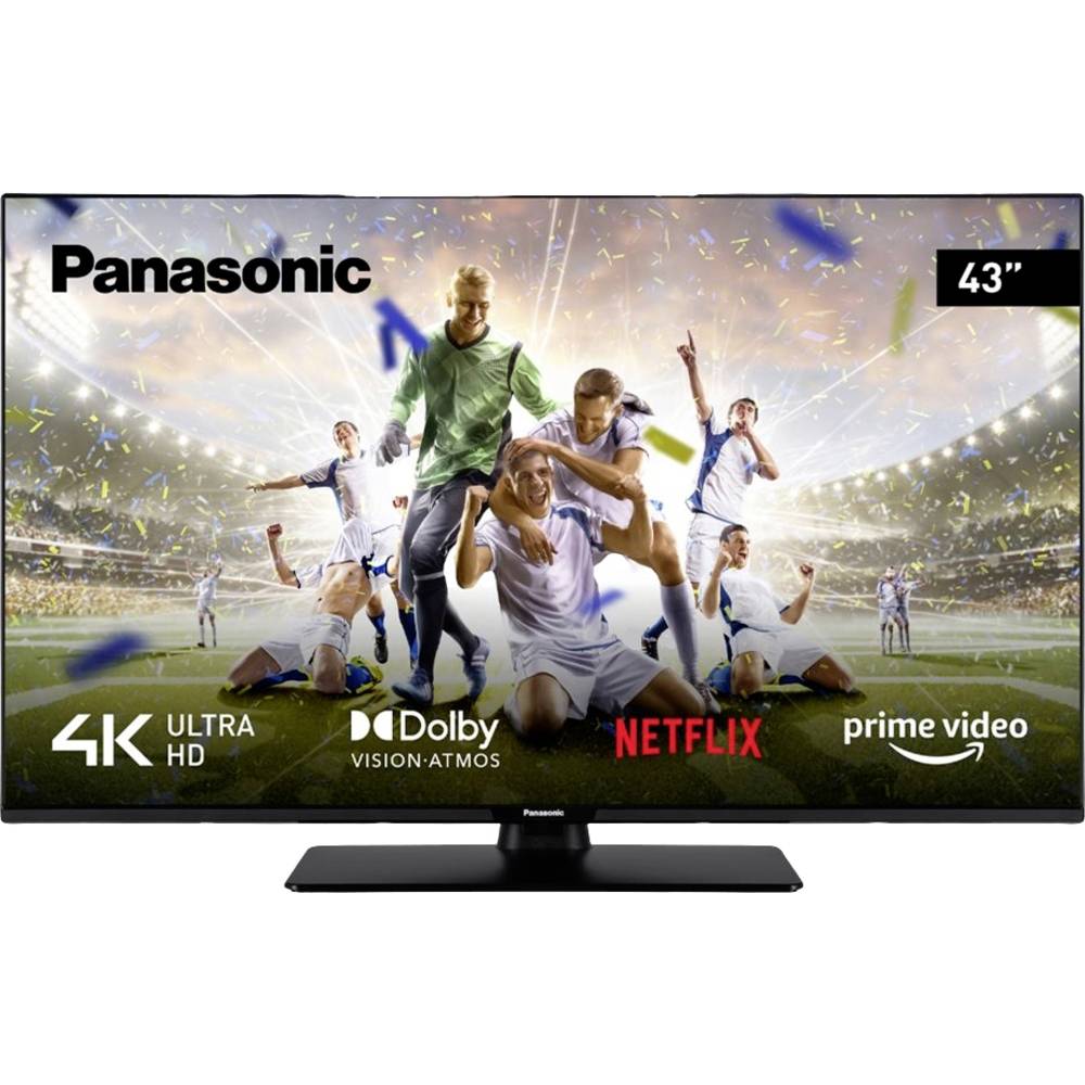 Panasonic TX-43MX600E LED-TV 108 cm 43 inch Energielabel F (A - G) CI+*, DVB-C, DVB-S, DVB-S2, DVB-T, DVB-T2, Smart TV, UHD, WiFi Zwart