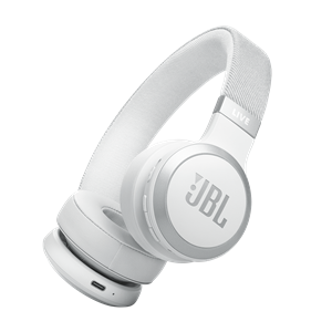 JBL Live 670NC Refurbished White On-Ear Headphones REFURBISHED
