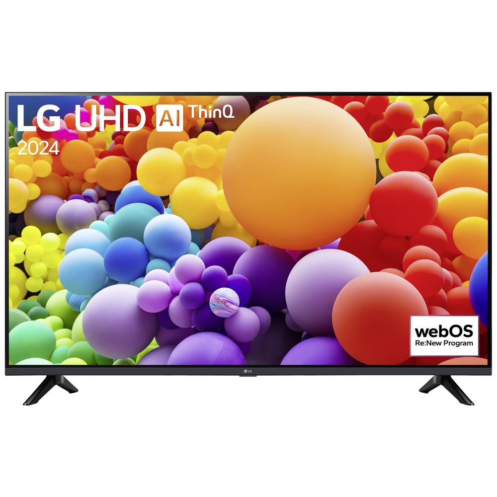LG Electronics 43UT73006LA 4K UHD LCD-TV 109 cm 43 inch Energielabel G (A - G) CI+*, DVB-C, DVB-S2, DVB-T2, WiFi, UHD, Smart TV Zwart
