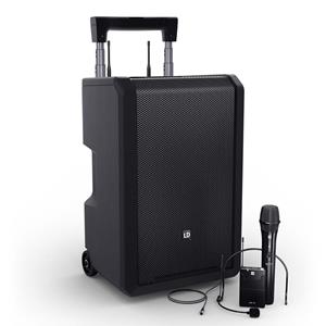LD Systems ANNY 10 HBH2 B6 mobiele accu speaker met draadloze microfoon & headsetmicrofoon