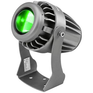 Eurolite LED IP PST-10W grün LED-pinspot Aantal LEDs: 1 10 W Zwart