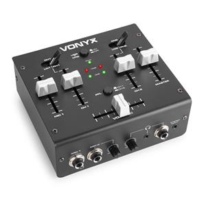 Vonyx Retourdeal -  VDJ2USB - 3 kanaals stereo USB DJ mixer
