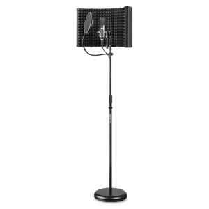 Vonyx CM300B USB zang microfoon set voor zangstudio - Met standaard en