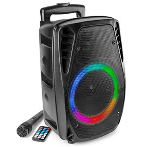 Fenton Retourdeal -  FT8LED-MK2 accu speaker met Bluetooth - 300W