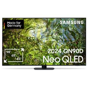 Samsung Neo QLED 4K QN90D QLED-TV 215.9 cm 85 inch Energielabel E (A - G) CI+*, DVB-T2 HD, Smart TV, UHD, WiFi Zwart