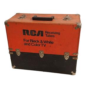 Fiftiesstore RCA Koffer voor Versterkerbuizen - Origineel