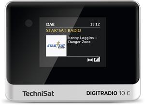 TechniSat Digitradio 10C DAB radio Zwart