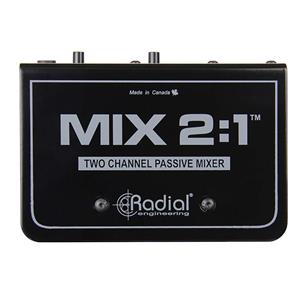 Radial MIX 2:1 passieve 2-kanaals mixer