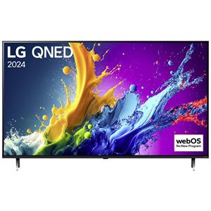 LG Electronics 55QNED80T6A 4K QNED LED-TV 139 cm 55 inch Energielabel E (A - G) CI+*, DVB-C, DVB-S2, DVB-T2, WiFi, UHD, Smart TV, Nano Cell Zwart