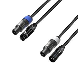 Adam Hall H PCON D 0300 powerCON | 3p XLR | DMX | combi kabel 3m