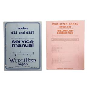 Fiftiesstore Wurlitzer Organ 625 Service Manual