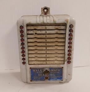 Fiftiesstore Seeburg WS-2Z Wallbox Wit Gemarmerd - Origineel