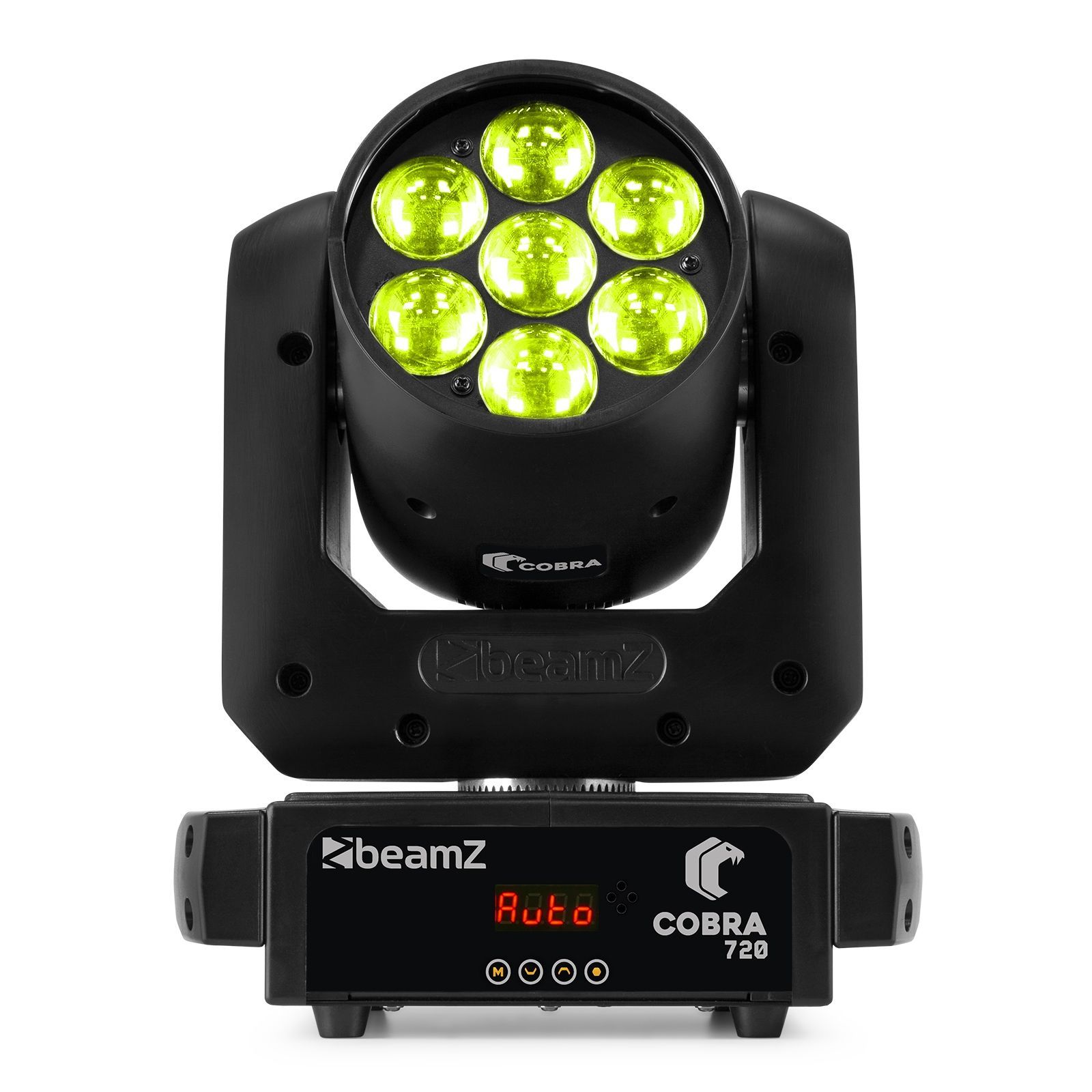 BeamZ Retourdeal -  Cobra 720 Wash Moving Head 7x 20 Watt met Zoom