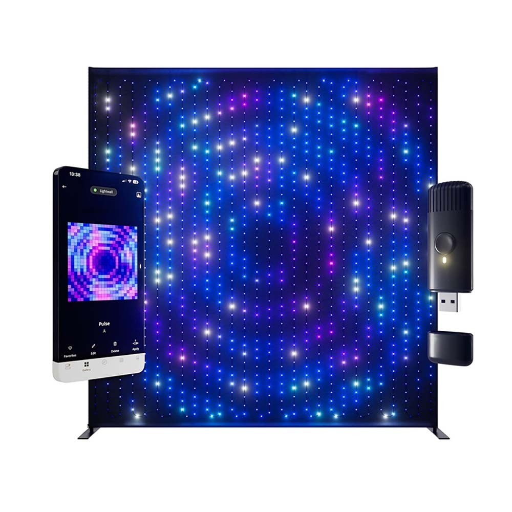 Twinkly LED Lightwall met besturing via app en aluminium standaard