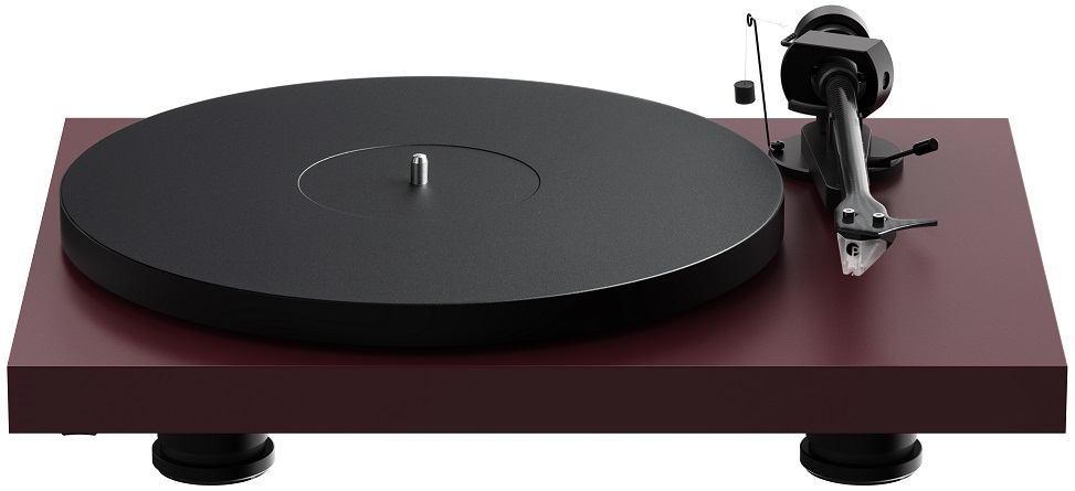 Project Pro-Ject: Debut EVO 2 platenspeler - Satijn rood