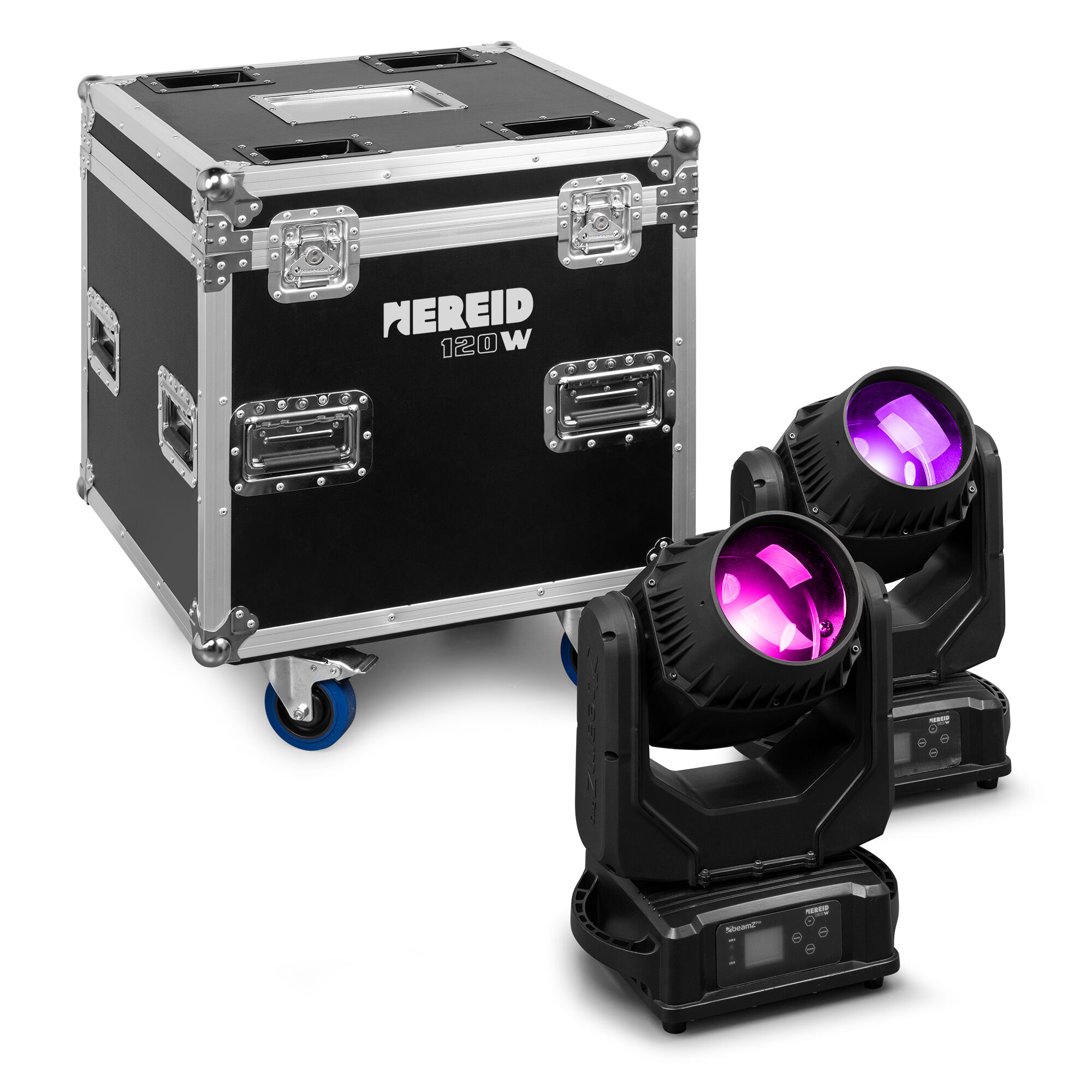 BeamZ Professional Nereid120 waterdichte moving head set van 2 stuks