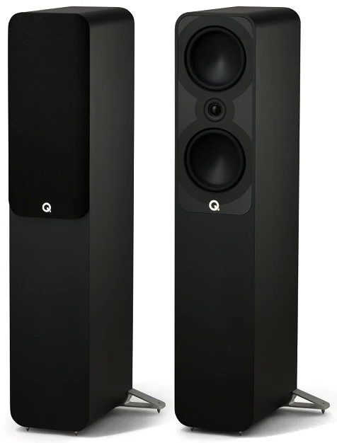 QAcoustics Q Acoustics: 5050 Vloerstaande Speakers - 2 Stuks - Zwart