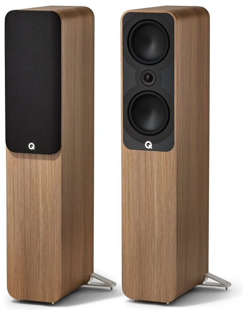 QAcoustics Q Acoustics: 5050 Vloerstaande Speakers - 2 Stuks - Oak