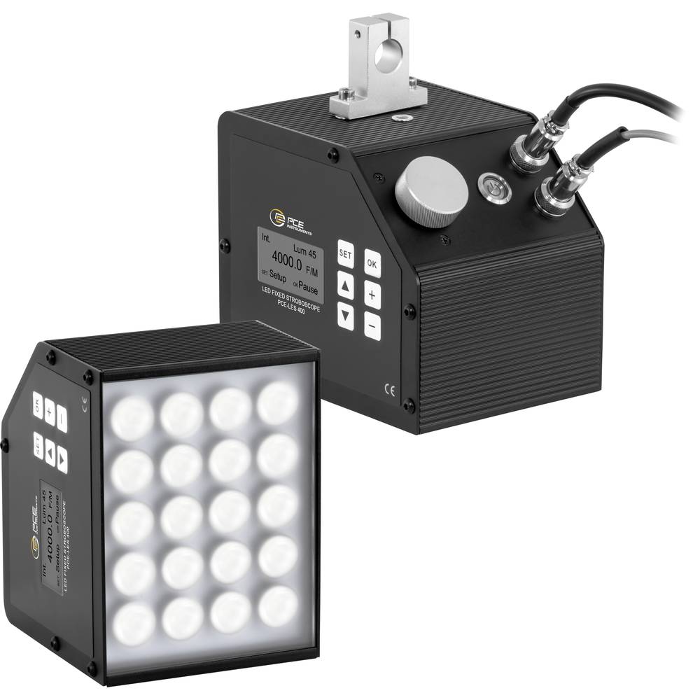 PCE Instruments PCE-LES 400 LED-stroboscoop Aantal LEDs: 20 stuk(s) Koudwit