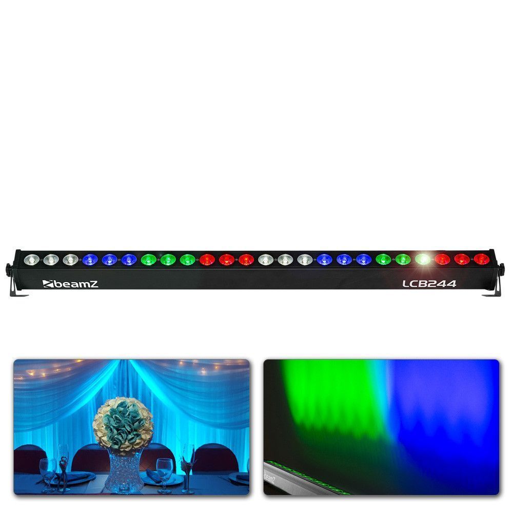 BeamZ Retourdeal -  LCB244 LED bar met 24 LED's in 8 secties