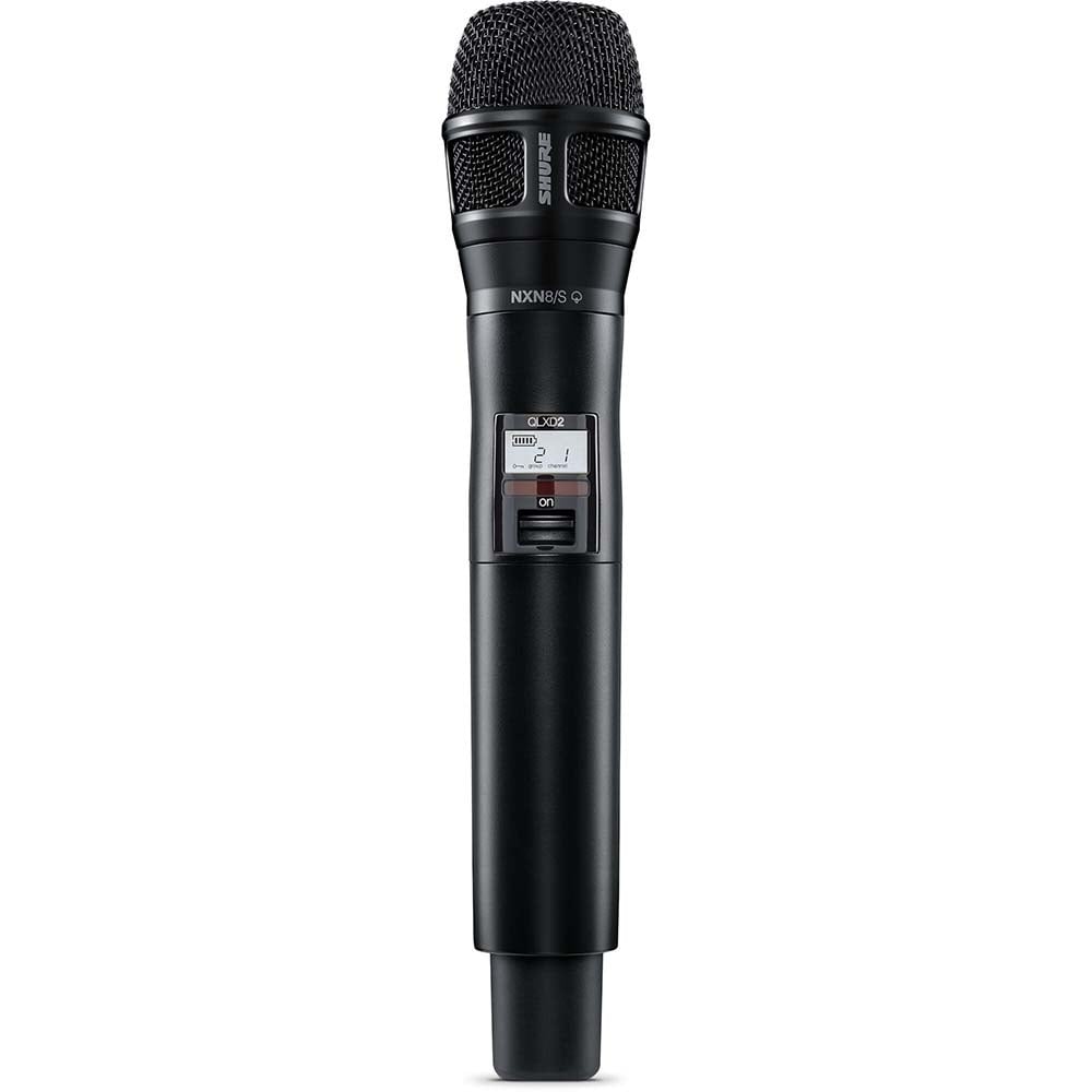 Shure QLXD2-N8SB draadloze handheld microfoon