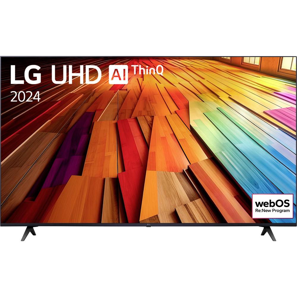 LG Electronics 55UT80006LA.API LCD-TV 139 cm 55 inch Energielabel G (A - G) Smart TV, UHD, WiFi, DVB-C, DVB-S2, DVB-T2 Zwart