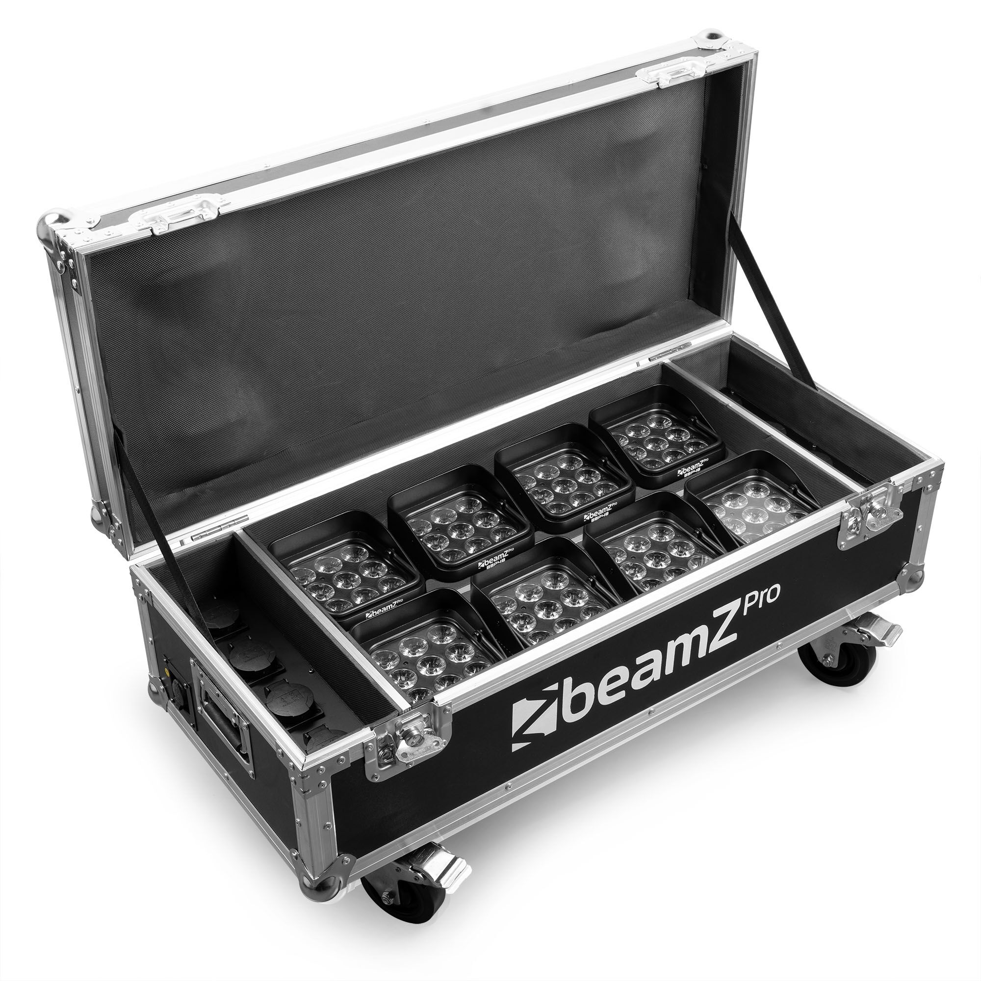 BeamZ Professional Retourdeal -  FCC12 Flightcase voor 8x BBP48