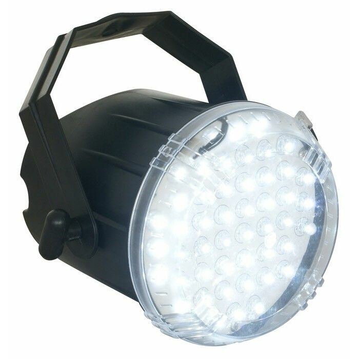 BeamZ Retourdeal -  Witte Party Stroboscoop met 50 LED's