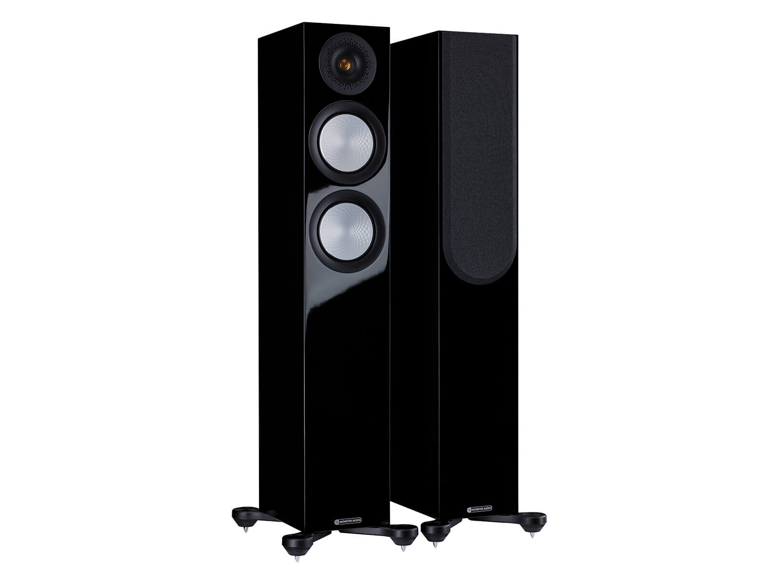 Monitor Audio  Silver 200 7G Vloerstaande Speakers - 2 stuks - High Gloss Black